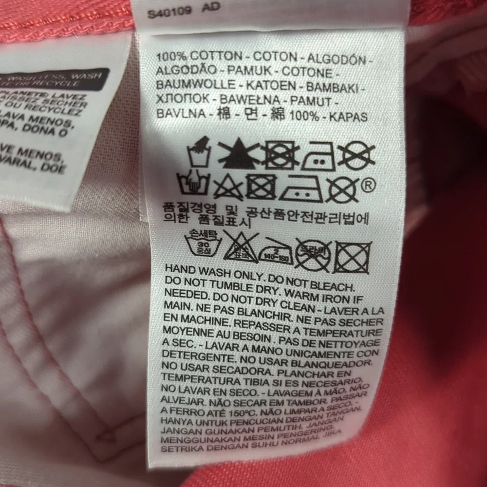 Levi's 541‎ Athletic Fit Coral Red Denim Mens Jeans Size 31
